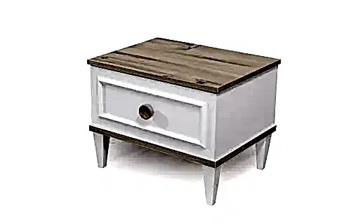 LEGNA KOMODİN, BEYAZ