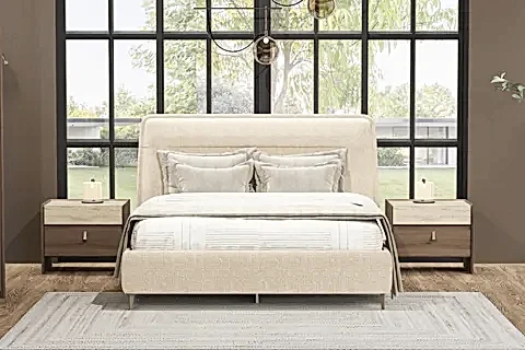 MADERA YATAK ODASI TAKIMI, AHŞAP KAPAKLI