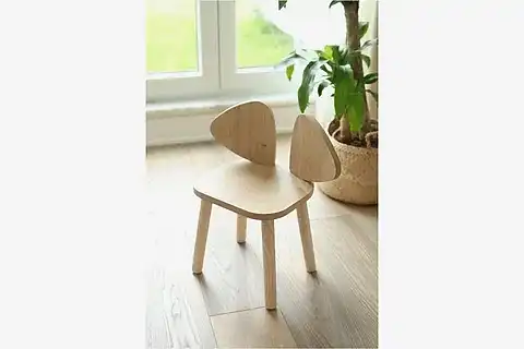 MİCKEY SANDALYE, KAHVERENGİ