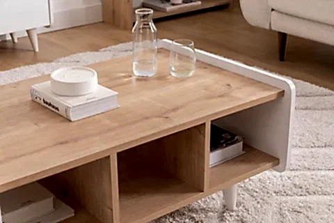 MİNDY ORTA SEHPA, SAFİR MEŞE BEYAZ