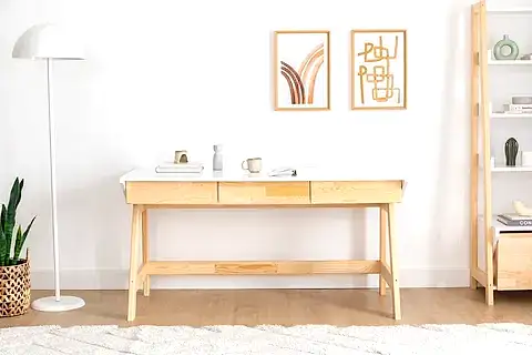 TRES ÇALIŞMA MASASI, BEYAZ