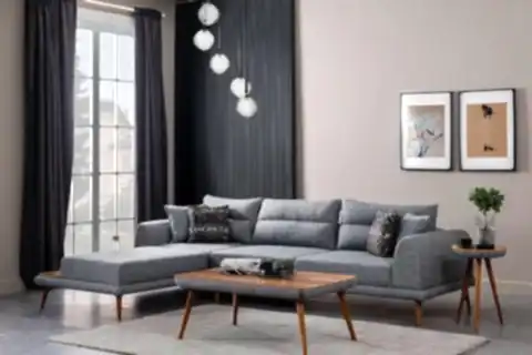 DEKOR KÖŞE KOLTUK, GRİ, SOL KÖŞE