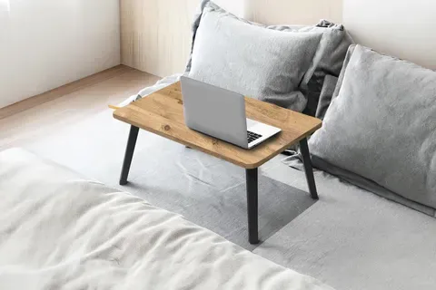 ÇİFT KULLANIMLI YÜKSEKLİK AYARLI LAPTOP SEHPASI, ÇAM