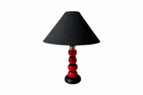 UĞUR BÖCEĞİ EL YAPIMI MASİF ABAJUR