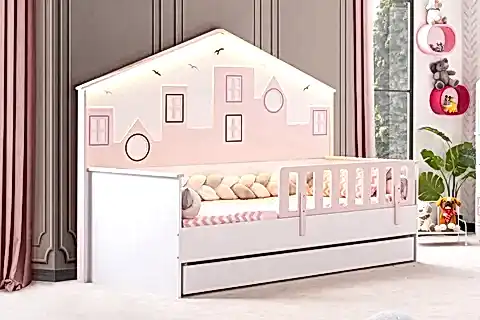 CİTY YAVRULU MONTESSORİ ÇOCUK ODASI TAKIMI, PEMBE