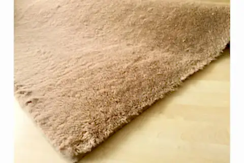 TAVŞAN TÜYÜ DEKORATİF POST HALI, CAMEL, 80X150