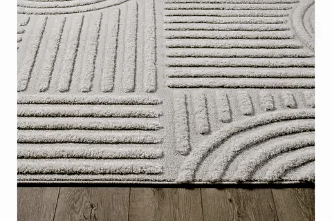 ELİT KOLEKSİYONU MAKİNE HALISI, BUKLELİ, KREM, 80X150