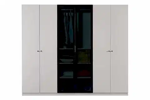 SOLİNA GARDIROP, 6 KAPAKLI