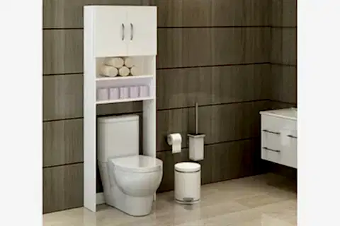 LANGE ÇAMAŞIR MAKİNESİ DOLABI, BEYAZ