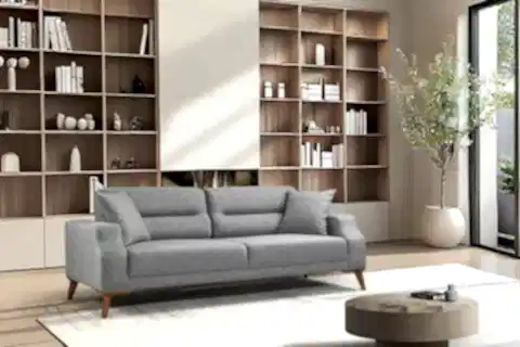 ANKA ÜÇLÜ KOLTUK, AÇIK GRİ