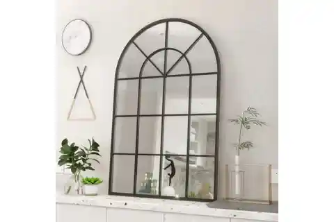 RAVEL METAL ÇERÇEVELİ AYNA, SİYAH