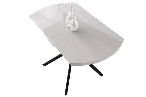 TALİN MASA, ROLLS METAL SANDALYE, SİS GRİ, 120X70