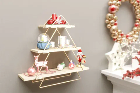 BİNO ORGANİZER MUTFAK BANYO RAFI, GOLD