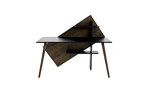 LAGOMOOD RÜZGAR ÇALIŞMA MASASI, ANTRASİT CEVİZ