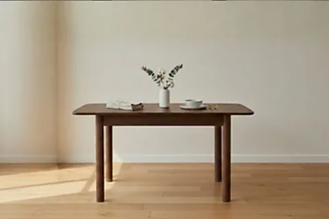 ELENA İSKANDİNAV MUTFAK MASASI, CEVİZ, 80X120