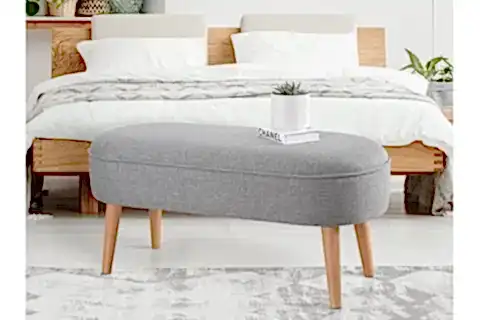 LEDNOK BENCH PUF, GRİ