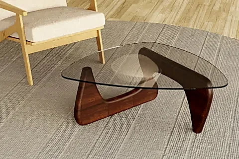VENUX NOGUCHİ ORTA SEHPA, CEVİZ