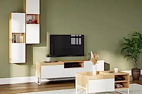 HEKLA ORTA SEHPA, ÇEKMECELİ VE RAFLI