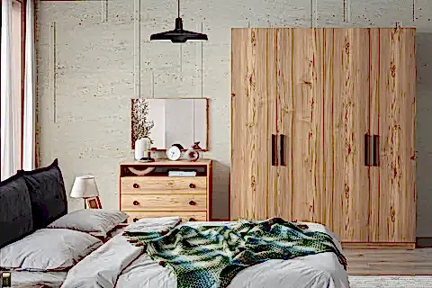 ETİ YATAK ODASI TAKIMI, 4 KAPAKLI