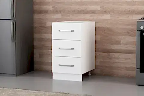 MİNAR MUTFAK DOLABI ALT MODÜL, BEYAZ, 45 CM