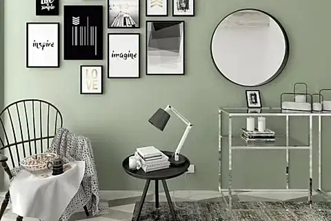 LUMİNA METAL DRESUAR, PASLANMAZ AYAK, ŞEFFAF CAM TABLA