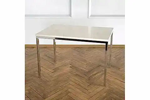 SHİNY YAN SEHPA, BEJ MERMER TABLA