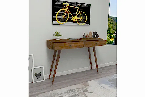 WOODFACE TESLA DOĞAL AHŞAP DRESUAR, CEVİZ