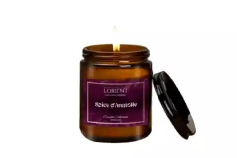 LORİENT SPICE ANATOLIE TARÇIN ZENCEFİL KAVANOZ SOYA MUM, 200 GR