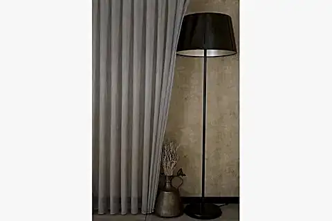 MASSARELLİ ETAMİN ŞANTUKLU TÜL FÜME PİLESİZ 100X260