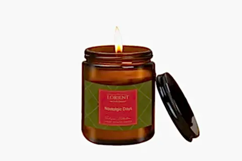 LORİENT NOSTALGİC ZAMBAK KAVANOZ SOYA MUM, 100 GR