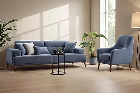 STİLL KOLTUK TAKIMI, LACİVERT