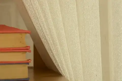 FANTEZİ BUKLE SIK PİLE TÜL PERDE, NATUREL, 100X260