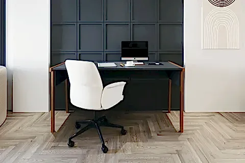 LAGOMOOD ZENİTH ÇALIŞMA MASASI, ANTRASİT CEVİZ, 150CM