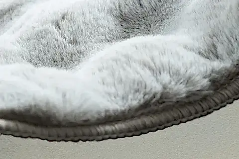 REX TAVŞANI BUBBLE POST HALI, GRİ, 60X100