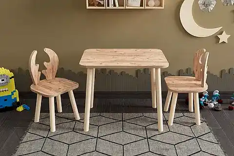 KİDS ÇOCUK ÇALIŞMA MASASI VE SANDALYELERİ