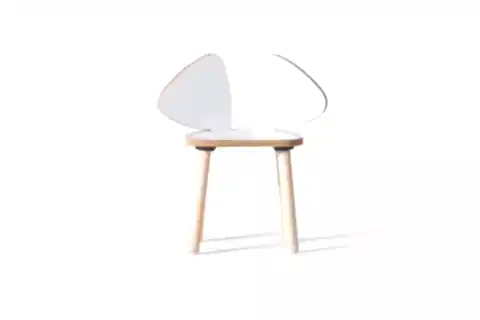 MİCKEY SANDALYE, BEYAZ