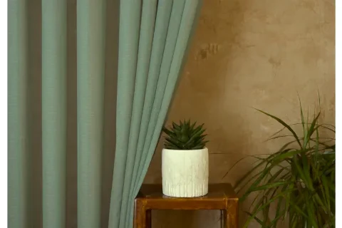 MASSARELLİ ETAMİN TÜL YEŞİL  1-2 SEYREK PİLE 150X260