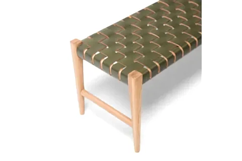 NAPOLYON KENT DERİ  BENCH, YEŞİL