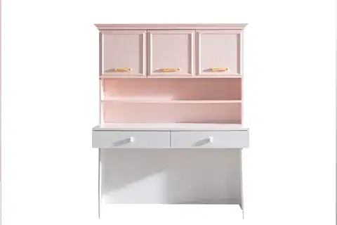ROSA ÜNİTELİ ÇALIŞMA MASASI, PEMBE