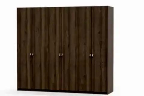 MADERA AHŞAP KAPAKLI GARDIROP, 6 KAPAKLI