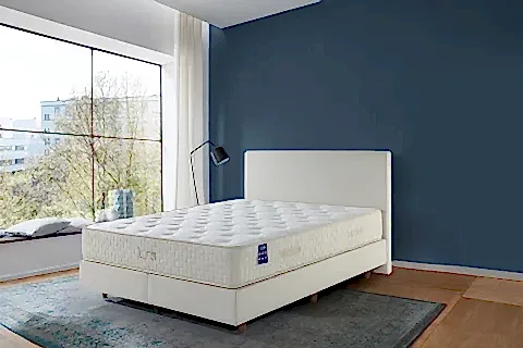 LUNA MILKY TEK KİŞİLİK YATAK, 90X190