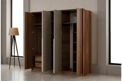 MONARCH GARDIROP, AYNALI, 5 KAPAKLI