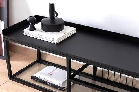 LOLA TV ÜNİTESİ, SİYAH, 180 CM