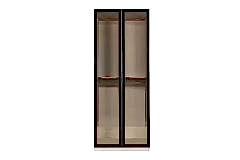 PANDORA GİYİNME DOLABI PANTOLONLUKLU MODÜL, KUMTAŞI, CAM KAPAK