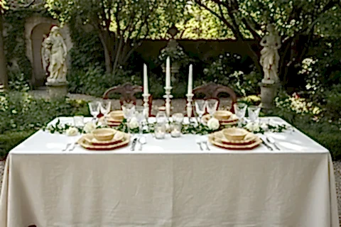 CORİNTH YEMEK TAKIMI, 6 KİŞİLİK, KOTON KREM