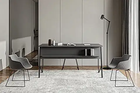 LAGOMOOD ELLA OFİS MASA TAKIMI, ANTRASİT, 150 CM