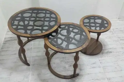 ZEN ZİGON SEHPA, CEVİZ